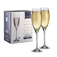 Poháre na šampanské Bohemia Carduelis 290ml KPL6 Poháre na šampanské Bohemia Carduelis 290ml KPL6
