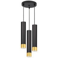Závesné svietidlo Luster Stropné trubice Kovové LED GU10 Závesné svietidlo Luster Stropné trubice Kovové LED GU10