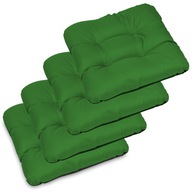 Vankúš na záhradnú stoličku 45x45 zelený, sada 4 ks Vankúš na záhradnú stoličku 45x45 zelený, sada 4 ks