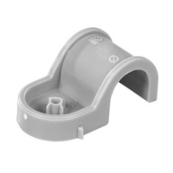 Jednoduchý plastový držiak na inštalačné rúrky, 18 mm pre klincovačku. Jednoduchý plastový držiak na inštalačné rúrky, 18 mm pre klincovačku.