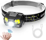 HLAVOVÁ LAMPA HLAVOVÁ LAMPA Nabíjateľné nastaviteľné USB režimy LED snímača gest HLAVOVÁ LAMPA HLAVOVÁ LAMPA Nabíjateľné nastaviteľné USB režimy LED snímača gest