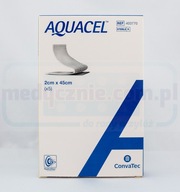 Aquacel 2 * 45 cm obväz z hydrovlákna 1 ks
