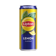 Lipton Ice Tea Citrón, citrón a čaj, 330 ml plechovka Lipton Ice Tea Citrón, citrón a čaj, 330 ml plechovka