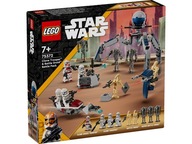 LEGO Star Wars, klonovací armádny vojak a bojová súprava bojových droidov, LEGO Star Wars, klonovací armádny vojak a bojová súprava bojových droidov,