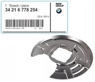 OE kryt pravého zadného brzdového kotúča BMW F10 Autorizovaný servis OE kryt pravého zadného brzdového kotúča BMW F10 Autorizovaný servis