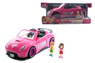 CAR Ružový kabriolet mini BÁBIK AUTO