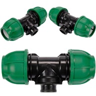 PP TEE GW 32MM x 1/2" x 32MM PP TEE GW 32MM x 1/2" x 32MM