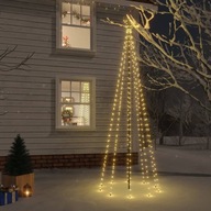 Vianočný stromček VidaXL so zemným kolíkom 310 Warm B