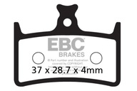 EBC bloky na bicykel (spekané) Hope E4 CFA647HH EBC bloky na bicykel (spekané) Hope E4 CFA647HH