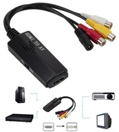 HDMI AV 3x RCA prevodník obrazu a zvuku