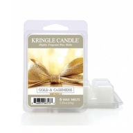 Gold & Cashmere - Kringle Candle - vonný vosk 64 gramov Gold & Cashmere - Kringle Candle - vonný vosk 64 gramov