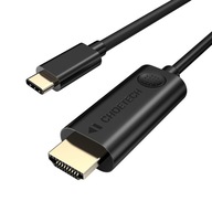 Kábel USB Type C - HDMI 4K 30Hz 3m čierny