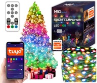Osvetlenie vianočného stromčeka 20m 200 svetiel MULTICOLOR RGB TUYA WIFI DIAĽKOVÝ LED STRIP Osvetlenie vianočného stromčeka 20m 200 svetiel MULTICOLOR RGB TUYA WIFI DIAĽKOVÝ LED STRIP