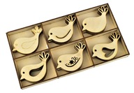 Decoupage výrezy veľké Vtáčiky 30 kusov + zdarma Decoupage výrezy veľké Vtáčiky 30 kusov + zdarma
