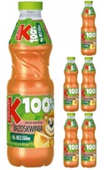 6x Kubuś Juice 100% mrkva broskyňa jablko 850ml 6x Kubuś Juice 100% mrkva broskyňa jablko 850ml