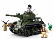 BLOKY SLUBAN M38-B0686 SOVIETSKY TANK T-34 VOJENSKÁ ČERVENÁ ARMÁDA BLOKY SLUBAN M38-B0686 SOVIETSKY TANK T-34 VOJENSKÁ ČERVENÁ ARMÁDA
