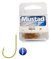 Háčiky Mustad 286B-GL - 289H 50ks. veľkosť: 4 Háčiky Mustad 286B-GL - 289H 50ks. veľkosť: 4
