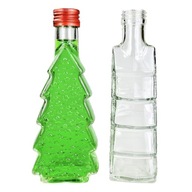10x vianočný stromček s hviezdami 250 ml Super vianočná fľaša na nápoje TopBottles 10x vianočný stromček s hviezdami 250 ml Super vianočná fľaša na nápoje TopBottles