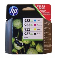 4x org. HP 932XL BK + 3x 933XL CMY 6100 6600 6700 4x org. HP 932XL BK + 3x 933XL CMY 6100 6600 6700