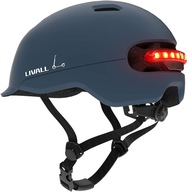 Mládežnícka cyklistická prilba LED svetlá SOS senzor