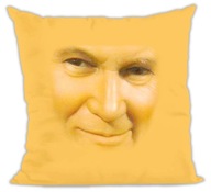 Vankúš John Paul 2 hodil JP2 tvár Vankúš John Paul 2 hodil JP2 tvár