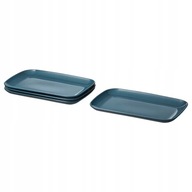 IKEA FARGKLAR Tanier lesk c/tyrkys 30x18cm 4 ks IKEA FARGKLAR Tanier lesk c/tyrkys 30x18cm 4 ks