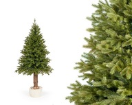 Umelý vianočný stromček na kmeni/Smrek na kmeni, 200 cm