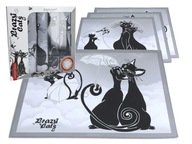 Kpt 4 ks podložky na stôl Cat World Mix 29x39cm Kpt 4 ks podložky na stôl Cat World Mix 29x39cm