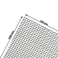 Nerezové tkané pletivo, oko 0,70 mm, drôt 0,30 mm Nerezové tkané pletivo, oko 0,70 mm, drôt 0,30 mm