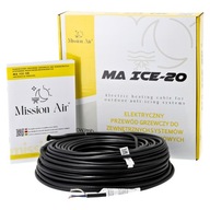VYHRIEVACÍ KÁBEL PROTI BEZPLATNOSTI VYKUROVACÍ KÁBEL ICE-20W/M | 620W | 31 miliónov VYHRIEVACÍ KÁBEL PROTI BEZPLATNOSTI VYKUROVACÍ KÁBEL ICE-20W/M | 620W | 31 miliónov
