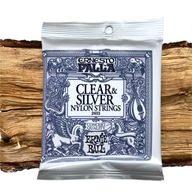 Ernie Ball Ernesto Palla Nylon číry a strieborný Ernie Ball Ernesto Palla Nylon číry a strieborný