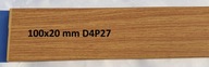 100X20mm imitácia dreva D4P27 1 meter 100X20mm imitácia dreva D4P27 1 meter