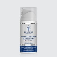 SÍRNY KRÉM S MINERÁLNYM SULFIDOM S VITAMÍNOM A 100 ml SÍRNY KRÉM S MINERÁLNYM SULFIDOM S VITAMÍNOM A 100 ml