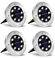 SOLÁRNE LAMPY DO ZÁHRADY SADA 4 VSTUPOV SOLÁRNE LAMPY DO ZÁHRADY SADA 4 VSTUPOV