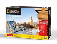 PUZZLE 3D TOWER BRIDGE NATIONAL GEOGRAPHIC DANTE..