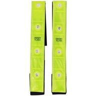 REFLEXNÝ LED PÁS NA CYKLISTIKU 2x ŽLTÉ REFLEXNÝ LED PÁS NA CYKLISTIKU 2x ŽLTÉ