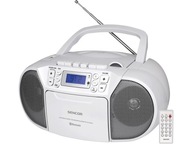 SENCOR SPT 3907 BT AUX USB rádioprehrávač Biely SENCOR SPT 3907 BT AUX USB rádioprehrávač Biely