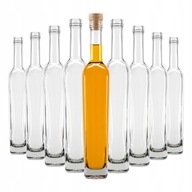 10x fľaša ALEXIS 375 ml na tinktúry, víno, jablčný mušt, likér, džús, olivový olej, ocot + korok