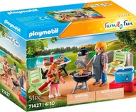 PLAYMOBIL - SPOLOČNÉ GRILOVANIE - GRIL PIKNIK - RODINNÁ ZÁBAVA - 71427