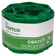 Vlnitá záhradná obruba 20cm x 9m zelená
