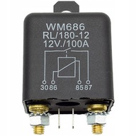 RELÉ 12V 100A SKRUTKA DO AUTO Č RELÉ 12V 100A SKRUTKA DO AUTO Č