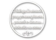 Ozdobný prsteň Sľubujem vám úsmev, 60 cm Ozdobný prsteň Sľubujem vám úsmev, 60 cm