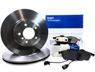 Delphi kotúčové platničky predné Toyota Corolla Verso 2004-2009 295mm