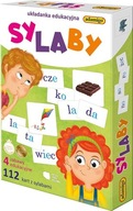 Vzdelávacie puzzle slabiky Vzdelávacie puzzle slabiky