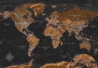 FOTOTAPETA MAPA SVETA 400x280 k-A-0206-a-a FOTOTAPETA MAPA SVETA 400x280 k-A-0206-a-a