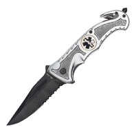 Skladací nôž Mil-Tec Rescue Silver (153 Skladací nôž Mil-Tec Rescue Silver (153