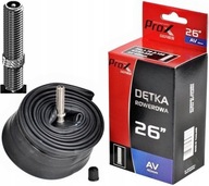 duša ProX 26 x 1,75 1,90 1,95 2,00 2,10 2,125 AV-40 automobilový závit. duša ProX 26 x 1,75 1,90 1,95 2,00 2,10 2,125 AV-40 automobilový závit.