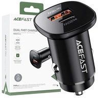 ACEFAST NABÍJAČKA DO AUTOMOBILKU 38W USBC/USB PPS PD QC 3.0 AFC FCP ČIERNA ACEFAST NABÍJAČKA DO AUTOMOBILKU 38W USBC/USB PPS PD QC 3.0 AFC FCP ČIERNA