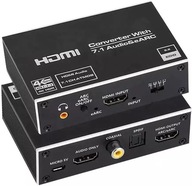 ATMOS prevodník extraktor ARC eARC na HDMI audio