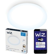 LED stropné svietidlo prisadené na povrch 17W 4000K biele okrúhle SMART WiFi WiZ LED stropné svietidlo prisadené na povrch 17W 4000K biele okrúhle SMART WiFi WiZ